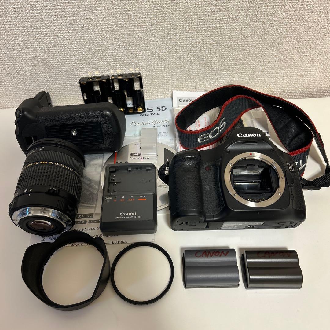 Canon EOS 5D デジタル一眼レフセット 付属品付き