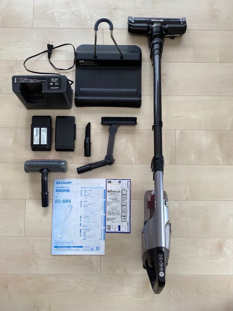 SHARP EC-SR5 掃除機　バッテリー2つ
