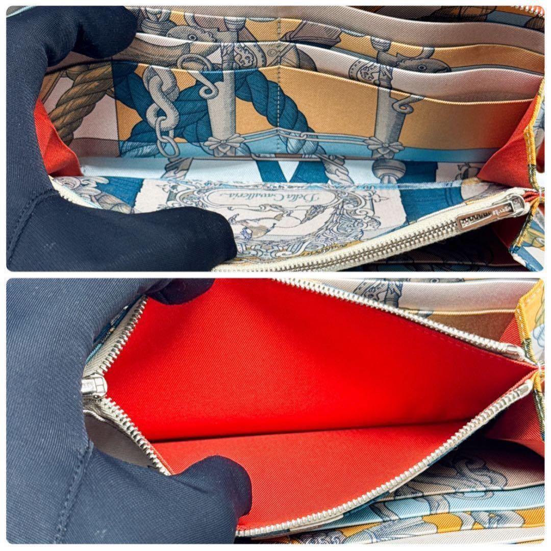 エルメス アザップ シルクイン ロング 財布 アザップ ジップ ジッピー　鑑定済