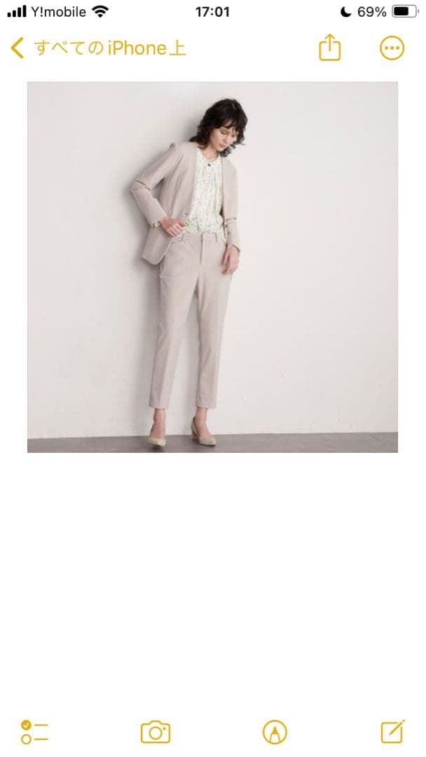 ￼新品la.f...パンツスーツ　11号