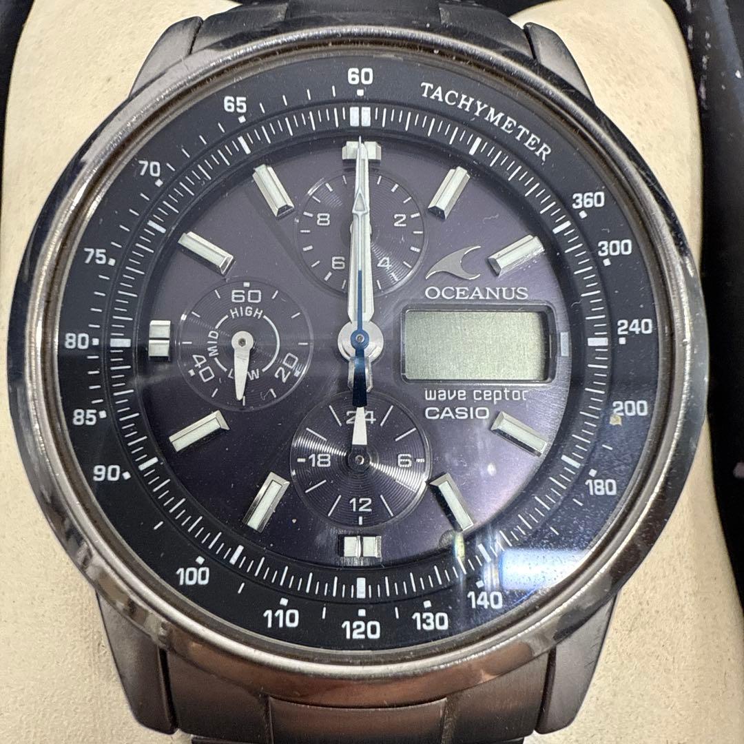 CASIO OCW-500TDJ OCEANUS オシアナス ソーラー 腕時計