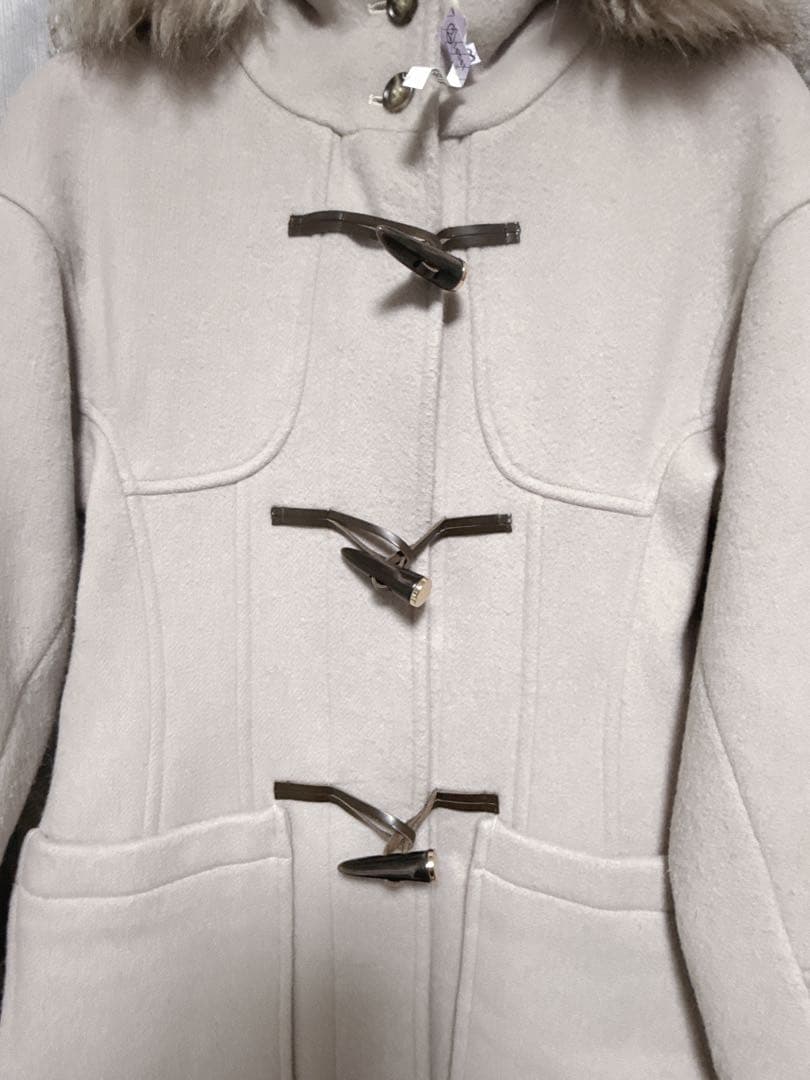 【美品】Herlipto Faux Fur Hoodie Duffle Coat