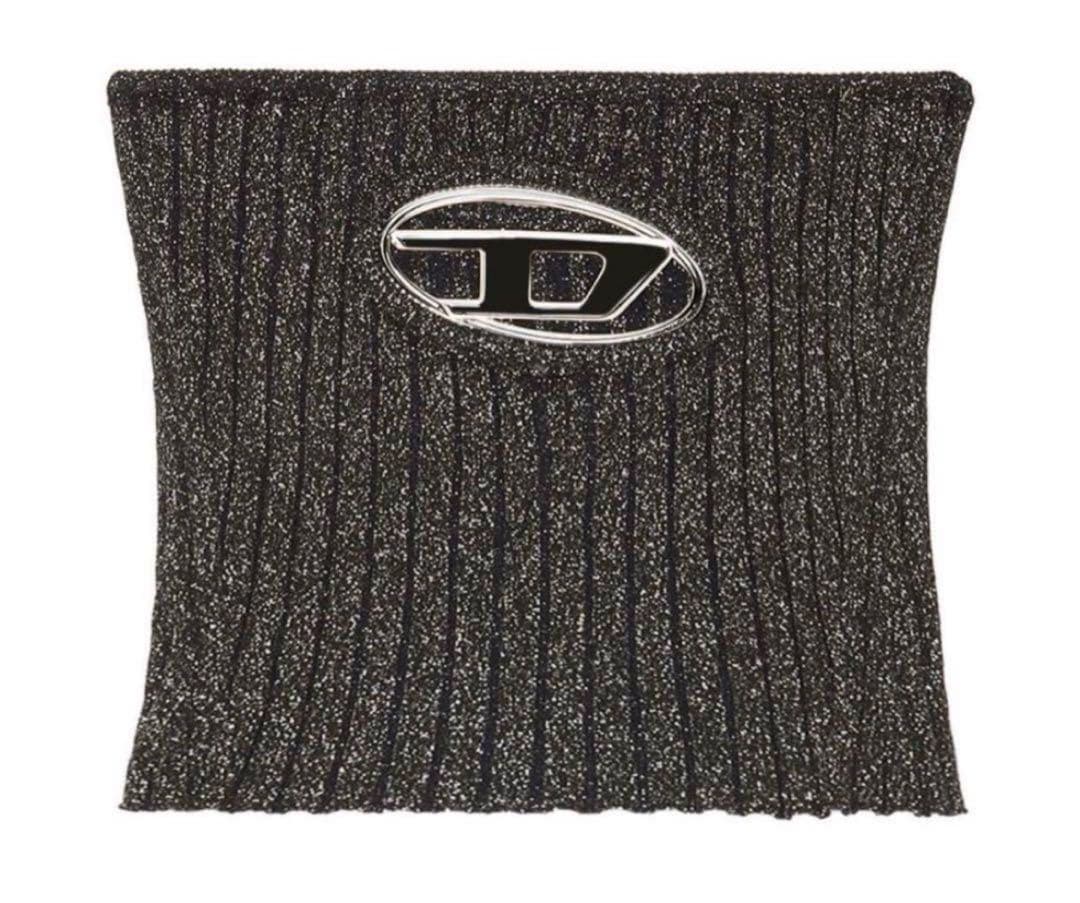 DIESEL M-Clarksville-Lurex チューブトップ　S