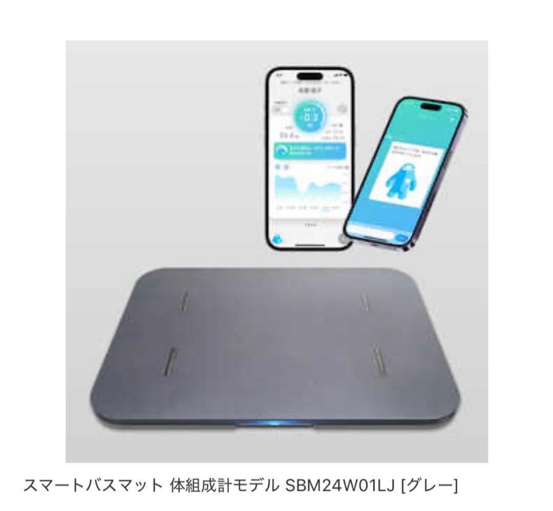 Smart Bath Mat 体組成計 SBM24W01L グレー