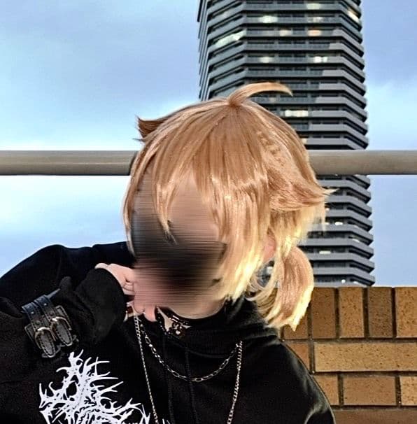 コスプレ　伏見ガク　にじさんじ　ウィッグ　セット済み