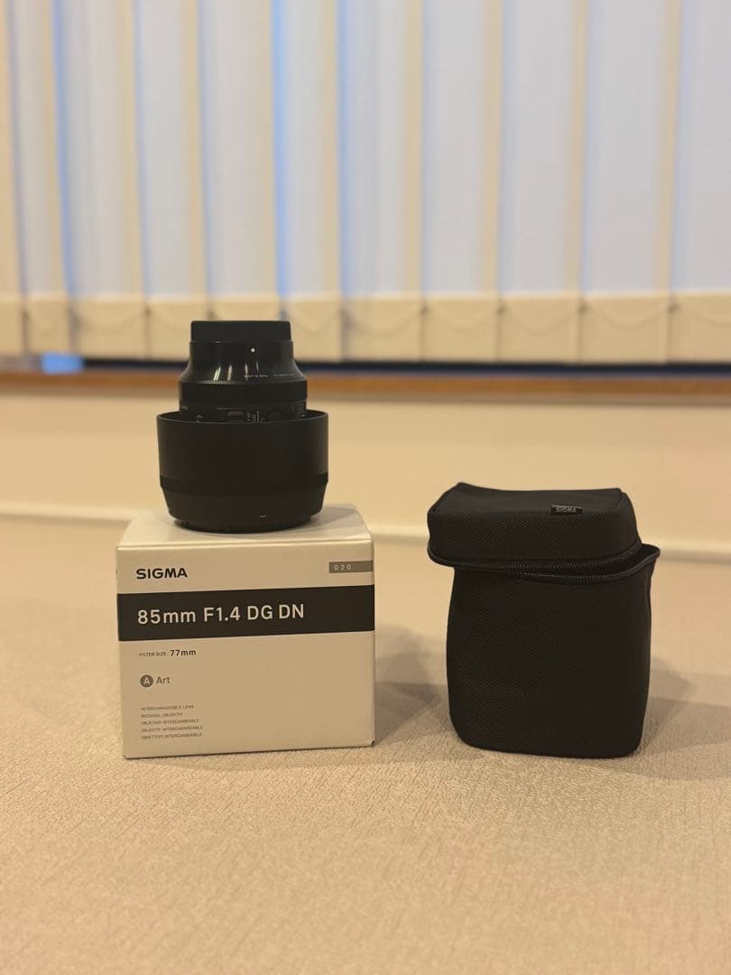 SIGMA 85mm F1.4 DG DN ArtソニーEマウント フィルター付