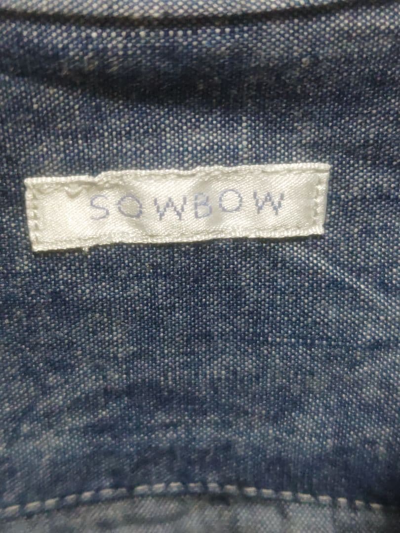 トップス 24AW SOWBOW CHAMBRAY WORK SHIRT