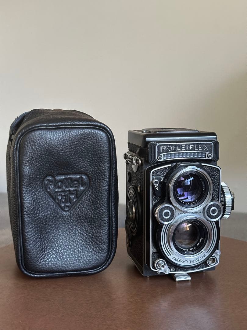 (ローライ) Rollei ローライフレックス3.5F プラナー　ケース付き
