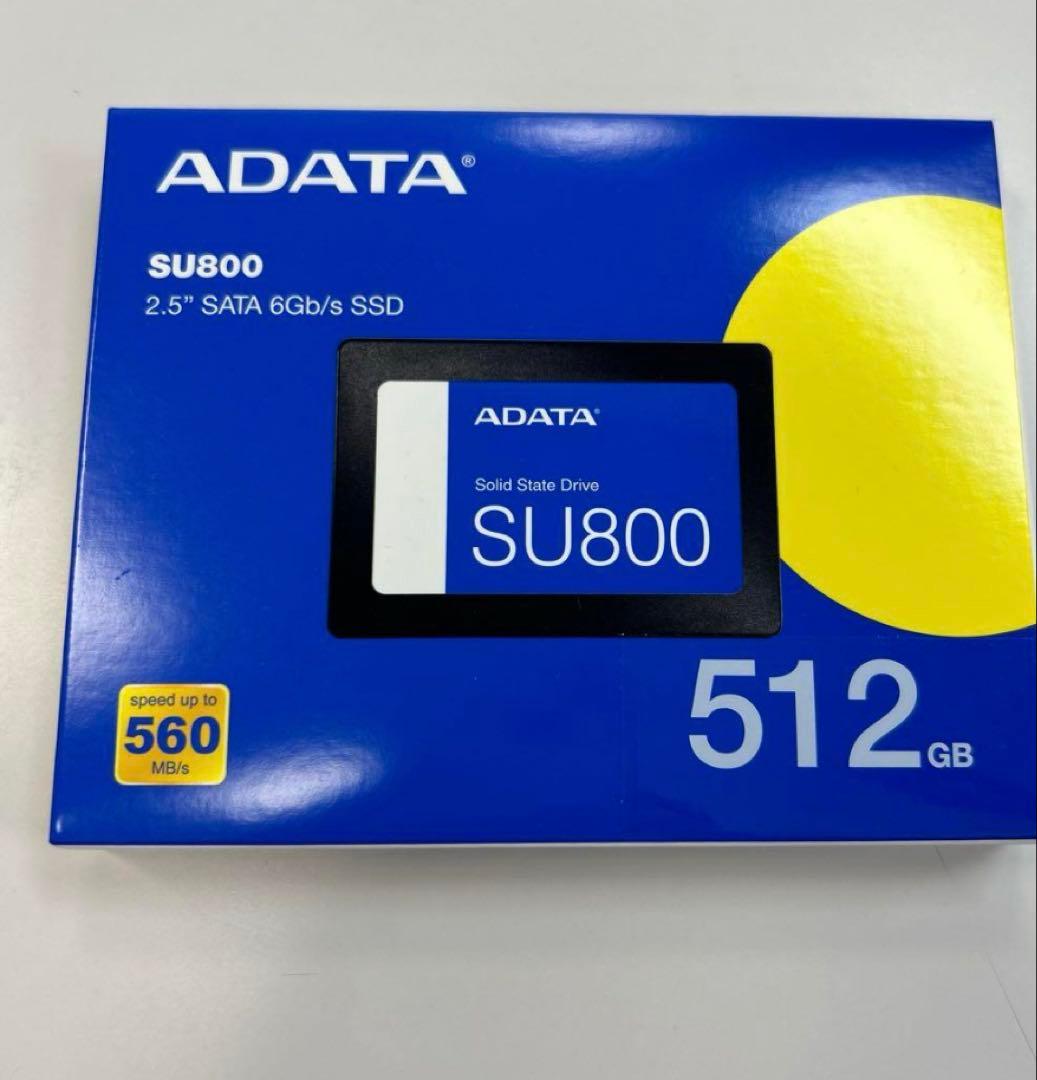 ADATA SU800 512GB SSD 2.5インチ　新品4個セット