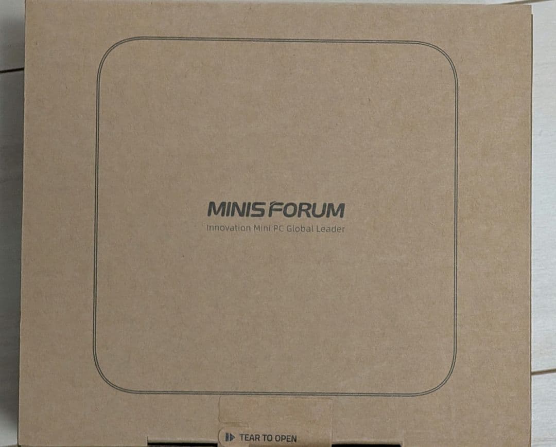 【未使用未開封】MINISFORUM AI X1 255 32GB SSD1TB