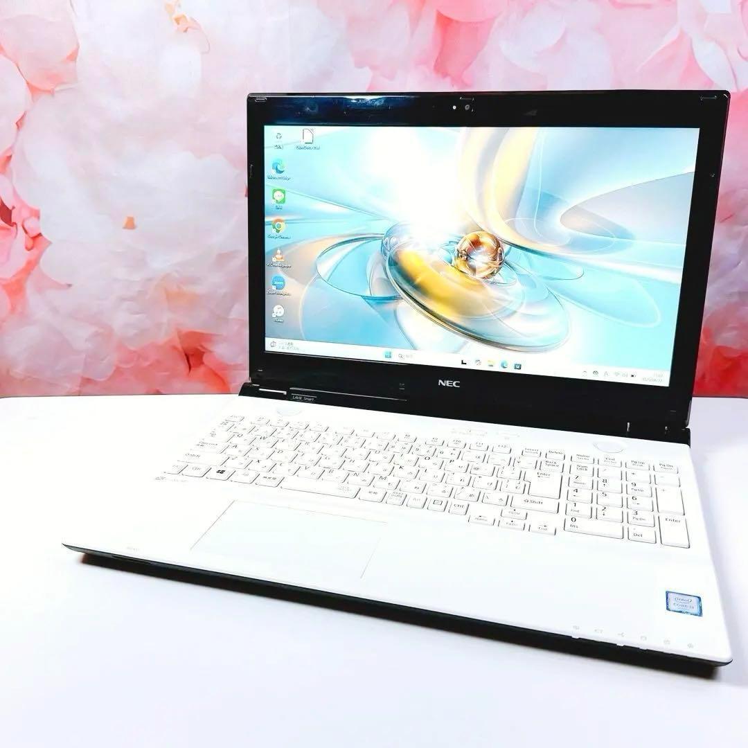 美品✨新品SSDで爆速✨ windows11 カメラ付きノートパソコン✨オフィス