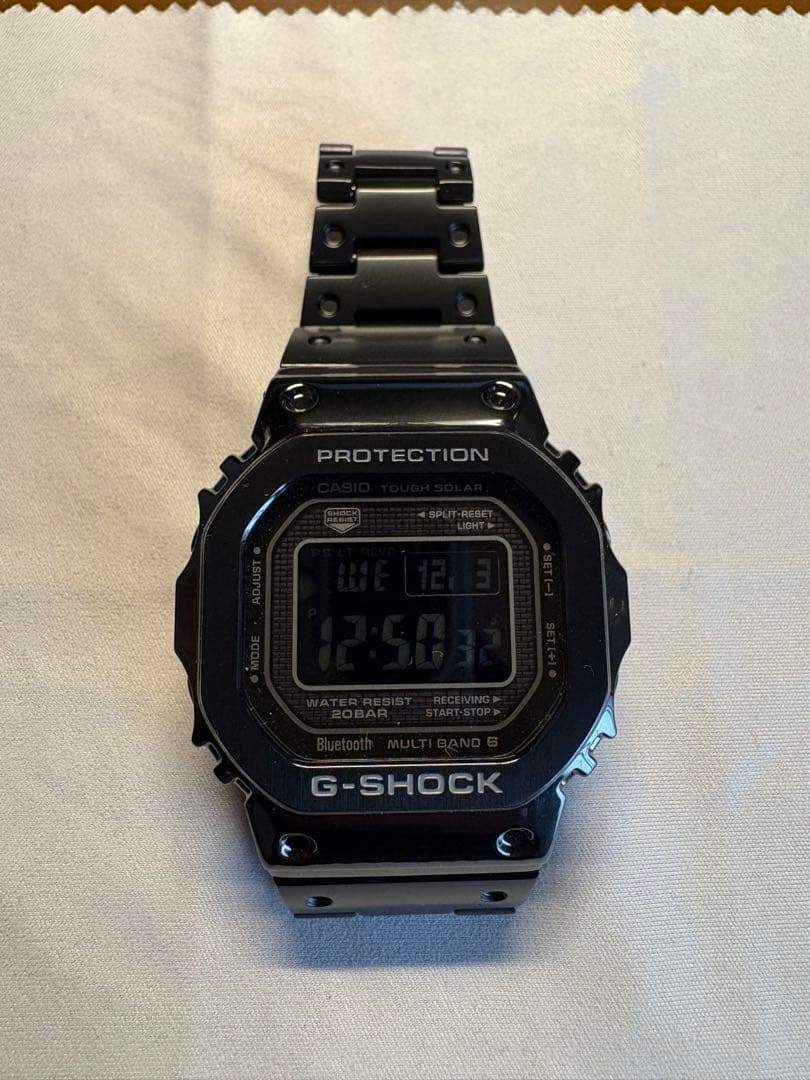 【極美品】G-SHOCK GMW-B5000GD-1JF 電波ソーラー ブラック