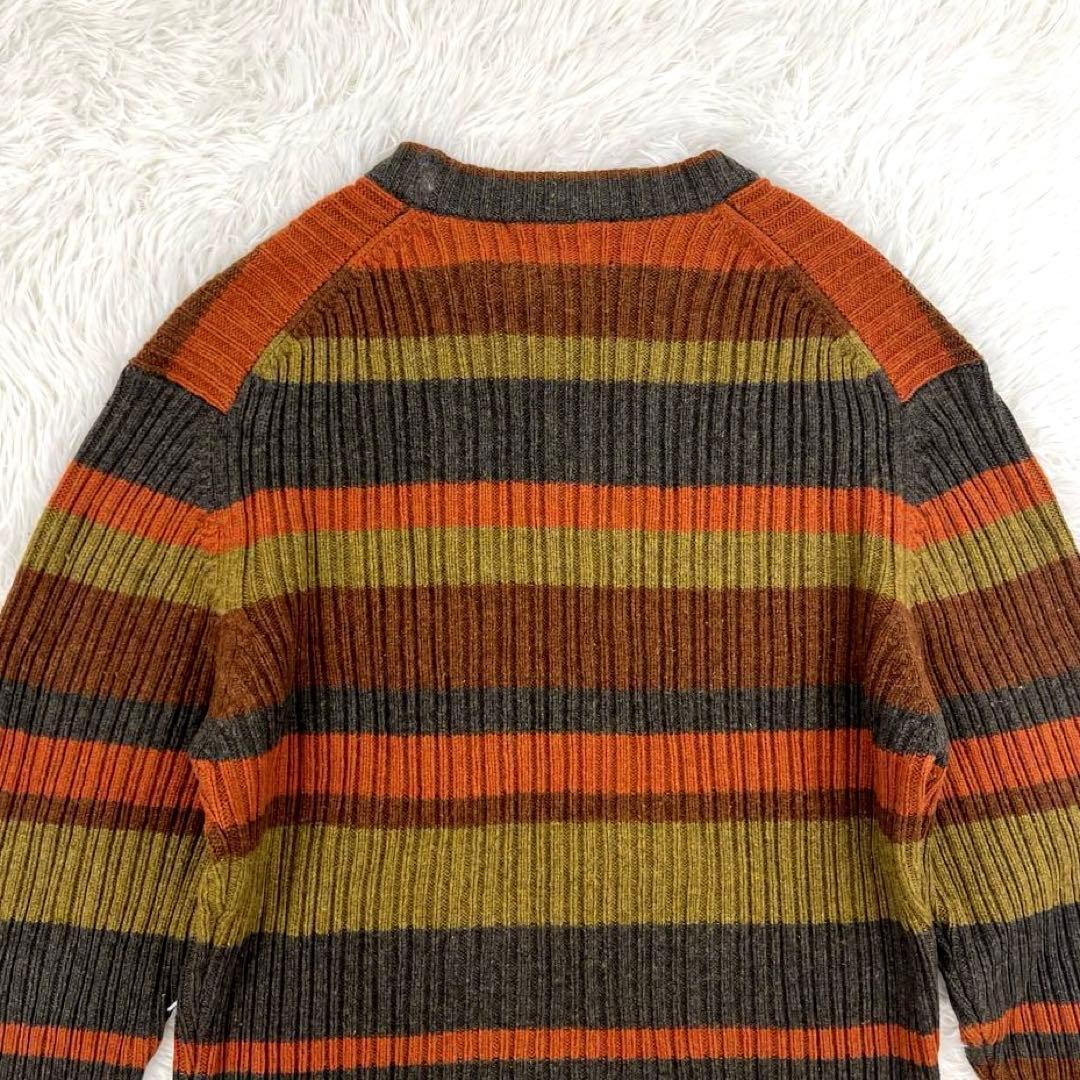 【美品】バブアー・長袖ウール・ニット・セーター・2000年製・3ワラント・M