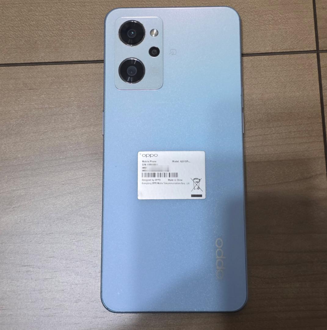 Oppo Reno7 A ドリームブルー 本体　Simフリー　128GB