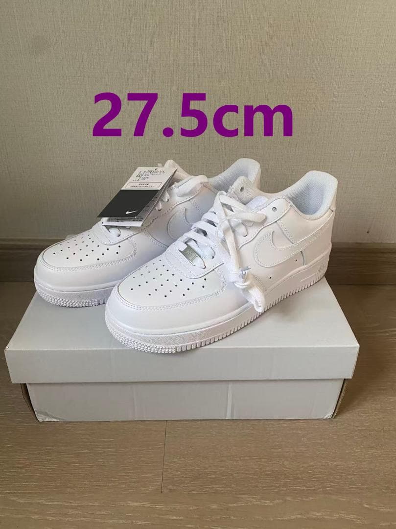 未使用 27.5 エアフォース1 ‘07 315122-111 AIRFORCE