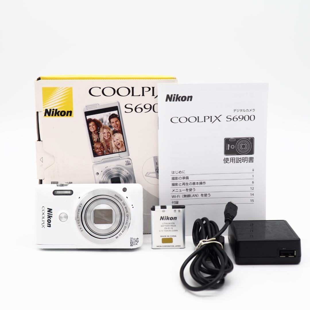 NIKON COOLPIX S6900 コンパクトデジタルカメラ