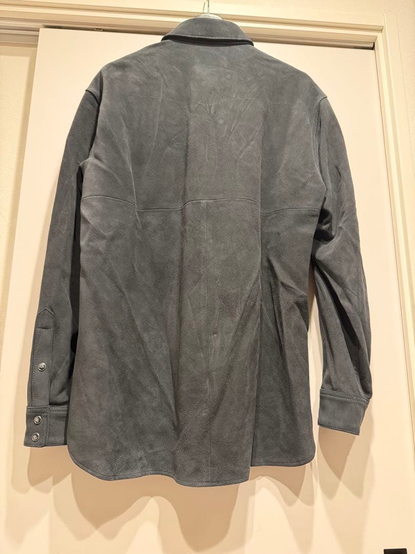 DENHAM 山羊皮シャツ