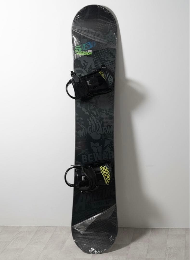 5150 Movement 155cm スノーボード ビンディング、ブーツ付き、