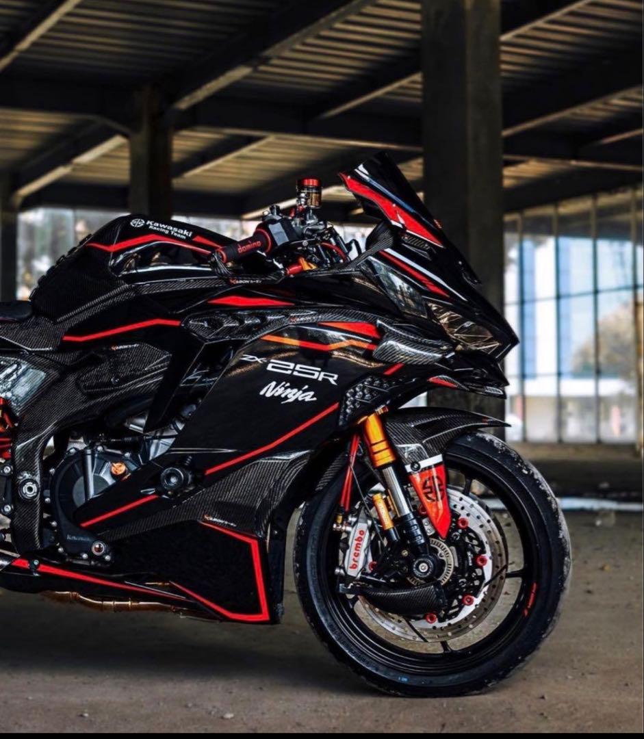 ZX25R カスタムデカールキット(TK)