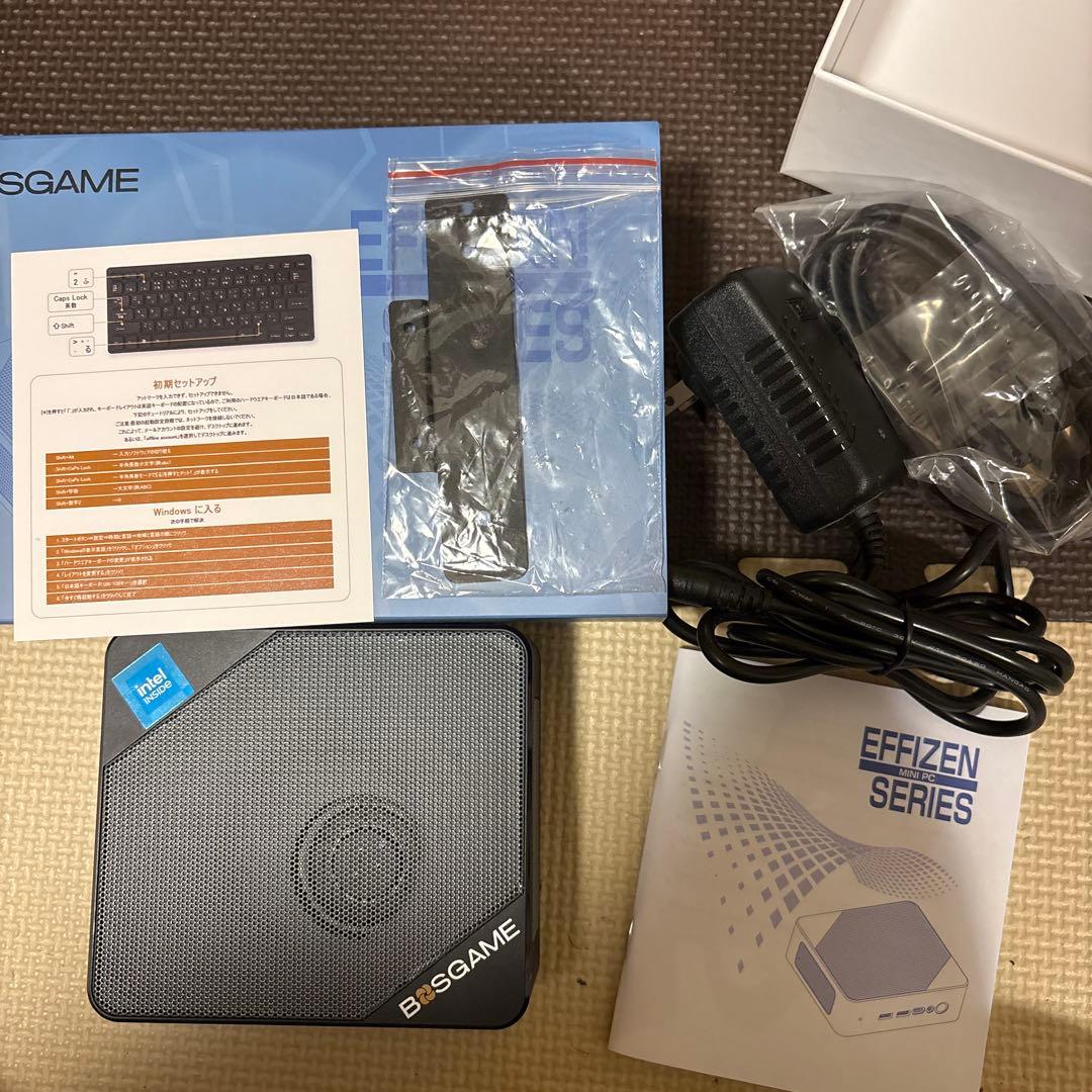 【2TBHDD増設済】 N100搭載　BosgameB100シリーズ ミニPC