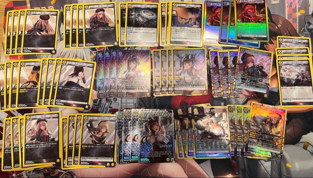 ユニオンアリーナ　NIKKE マリアン　モダニア　デッキ　パラレル　ユニチケ