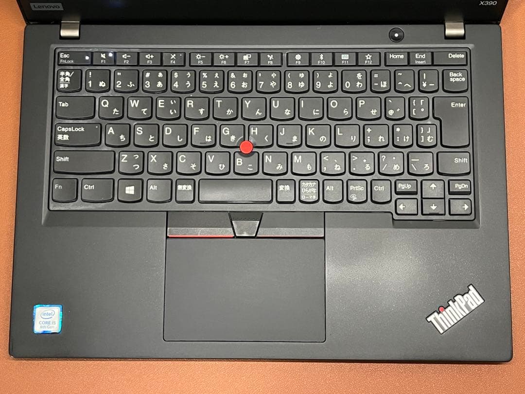 ThinkPad X390 i5-8265U FHD 顔認証 16G 256GB