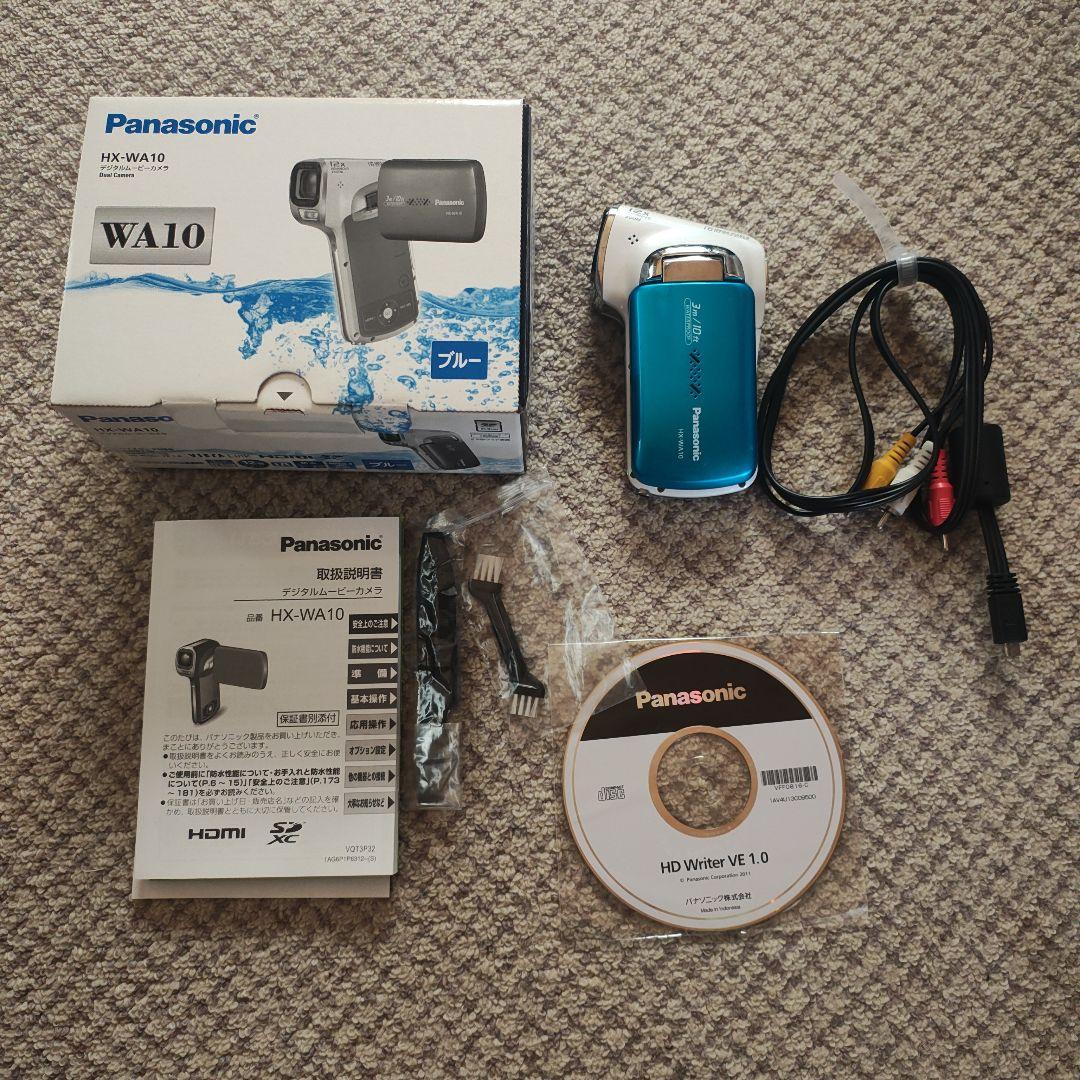 ビデオカメラ panasonic HX-WA10