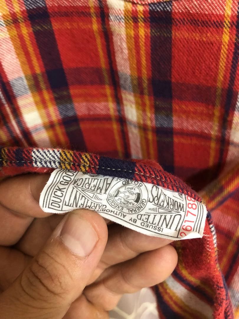 せ*太様 WAREHOUSE FLANNEL SHIRTS ネルシャツ　42