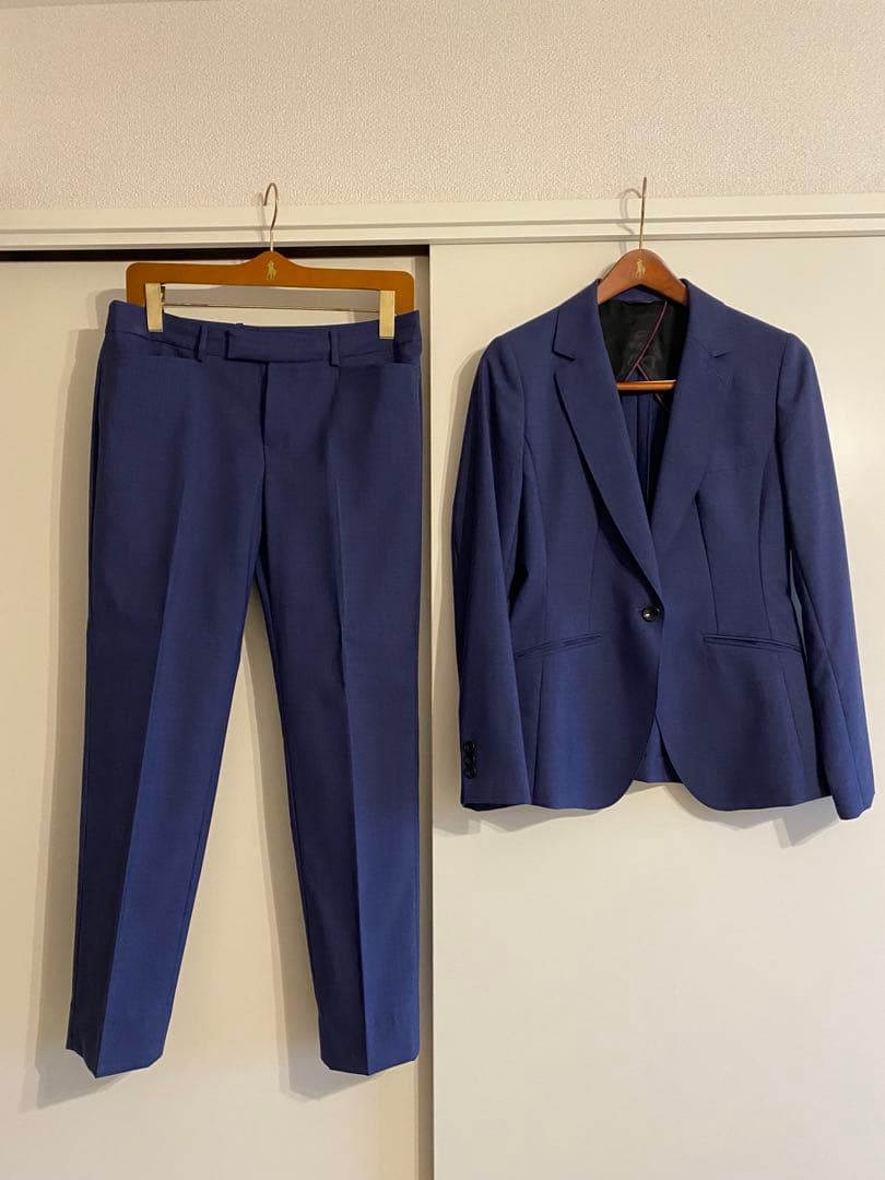 洋服の青山 HILTON 極美品イタリア高級スーツXL 13号 入学式 入園式