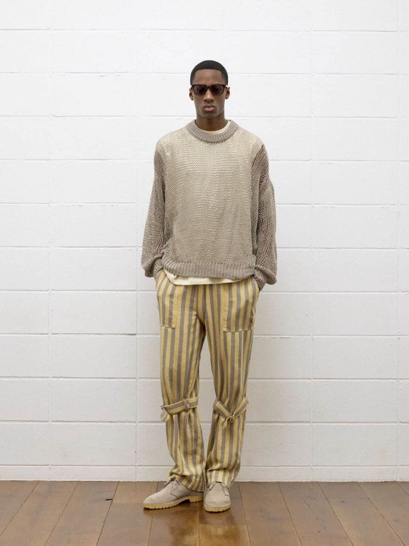 unused 25ss ダメージニット　コットン　サイズ3 アンユーズド　新品