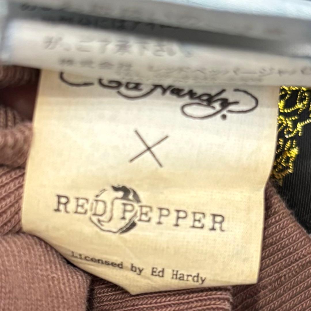 希少　レッドペッパー　エドハーディー　デニム　25 刺繍　Y2K スカル　ハート