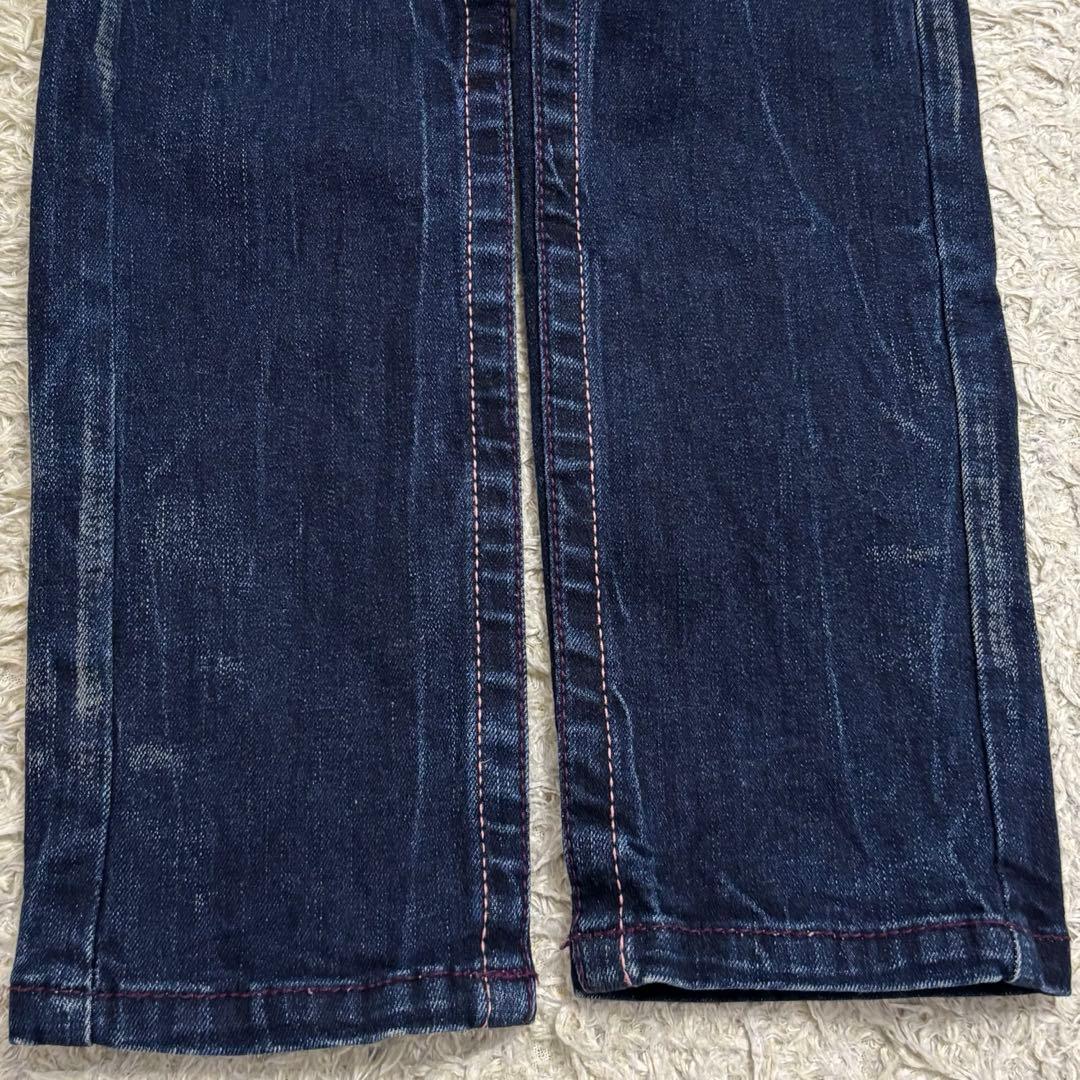 希少　レッドペッパー　エドハーディー　デニム　25 刺繍　Y2K スカル　ハート