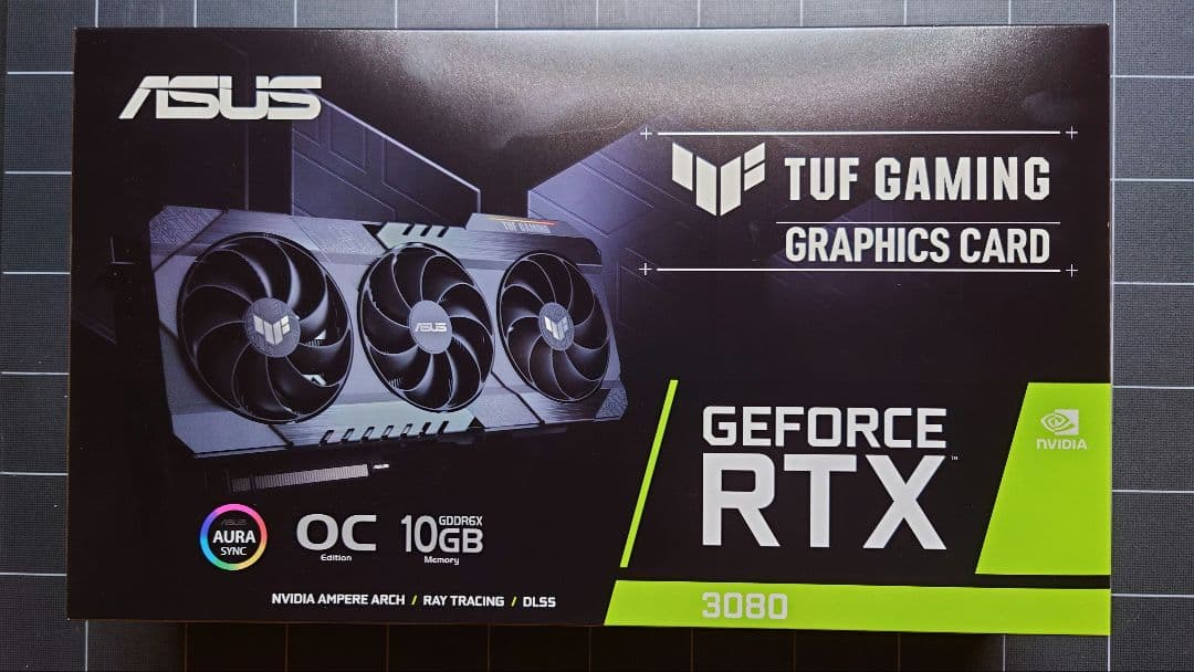 グラフィックボード・グラボ・ビデオカード GeForce RTX3080 ASUS TUF-RTX3080 10GB
