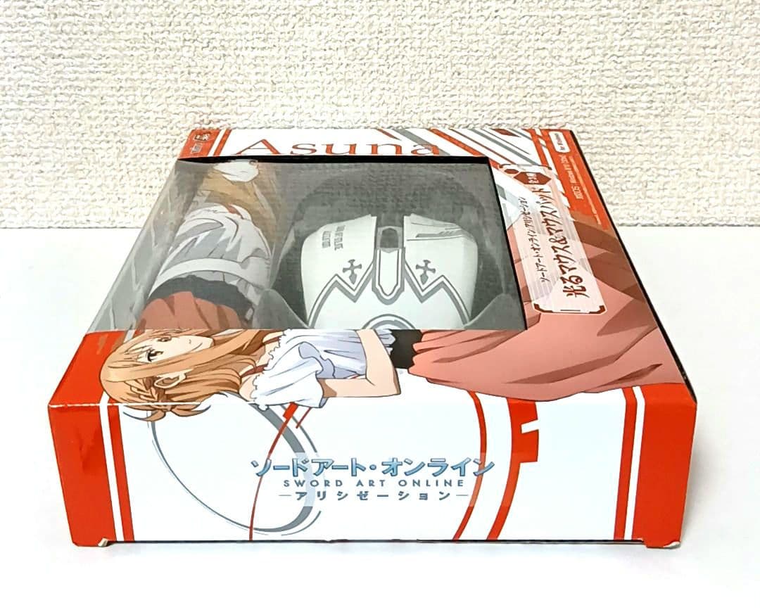 【激レア品】ソールド・オンライン　アリシゼーション　光るマウス&マウスパット