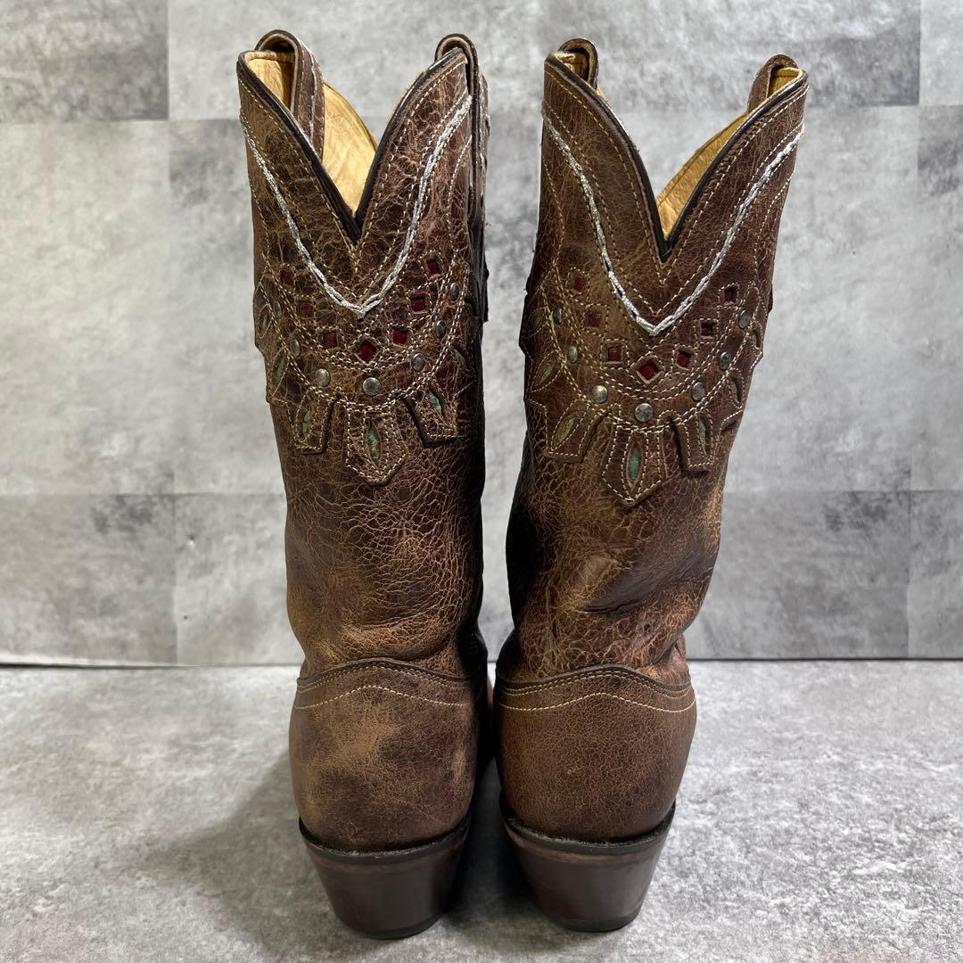 Tony Lama トニーラマ　ウエスタンブーツ　8B　本革 24.5cm相当