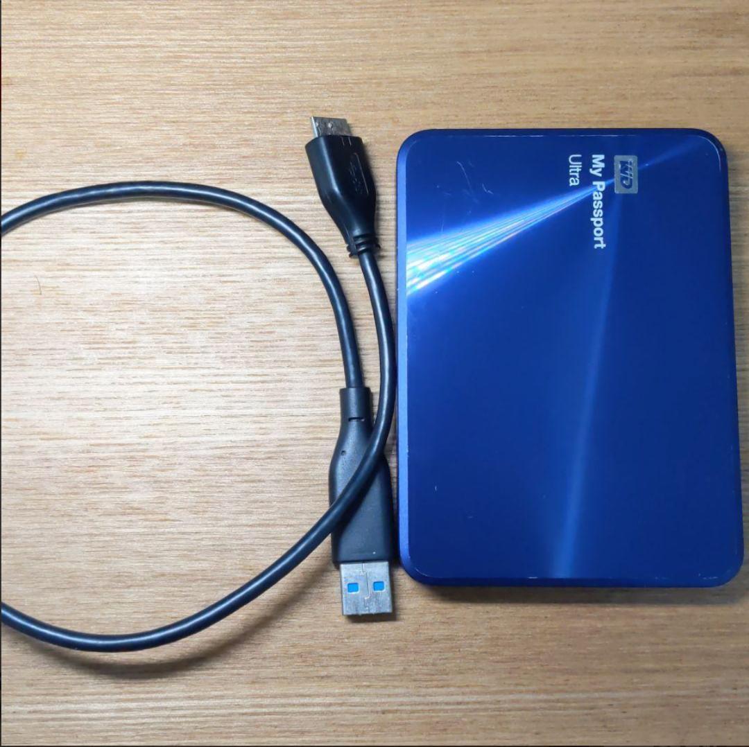 外付けハードディスク・ドライブ 1TB HDD WD My Passport WDBTYH0010BBA-05