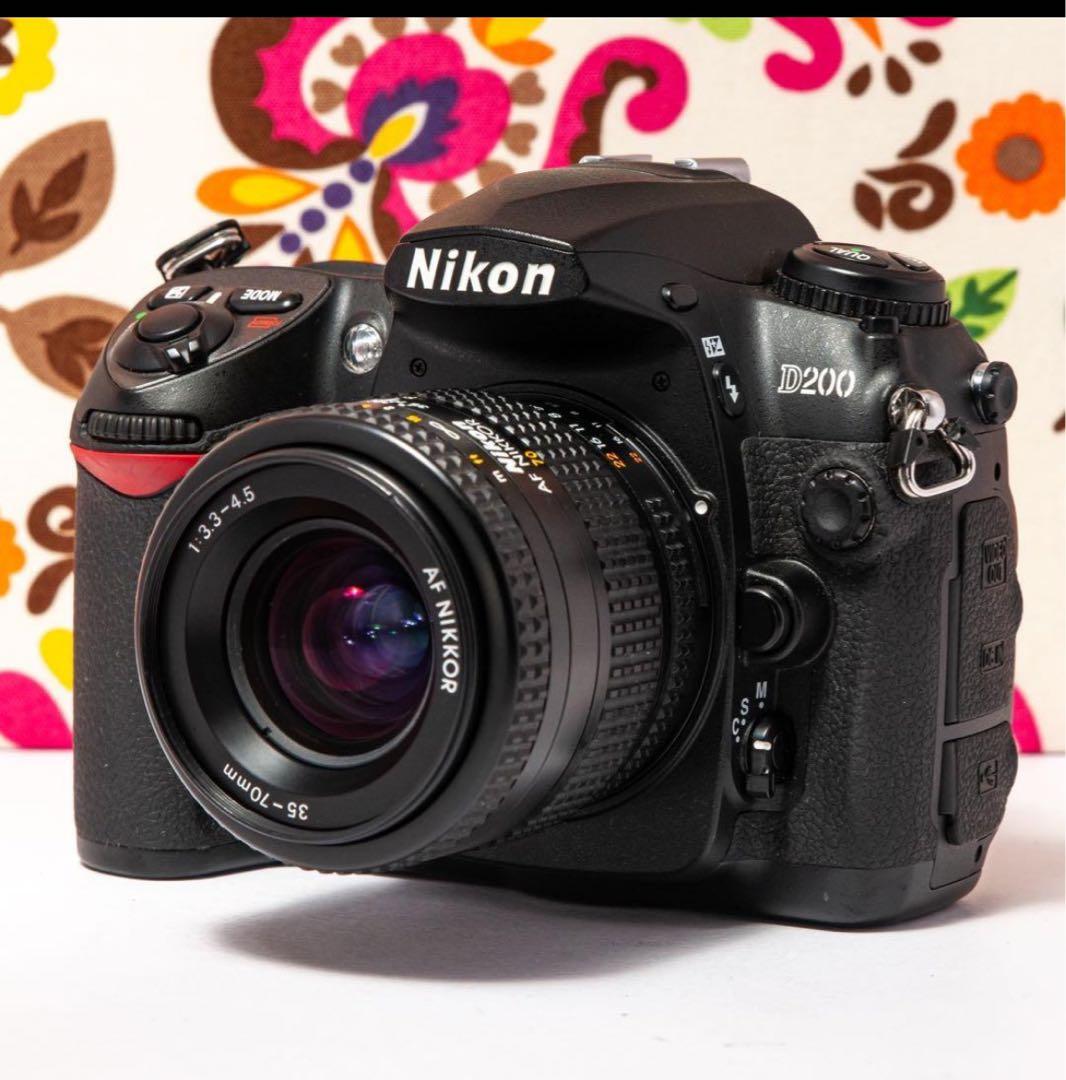 仁*?様 ❤️ニコンNikon D200❤️ iPhone転送❤️エントリーモデ