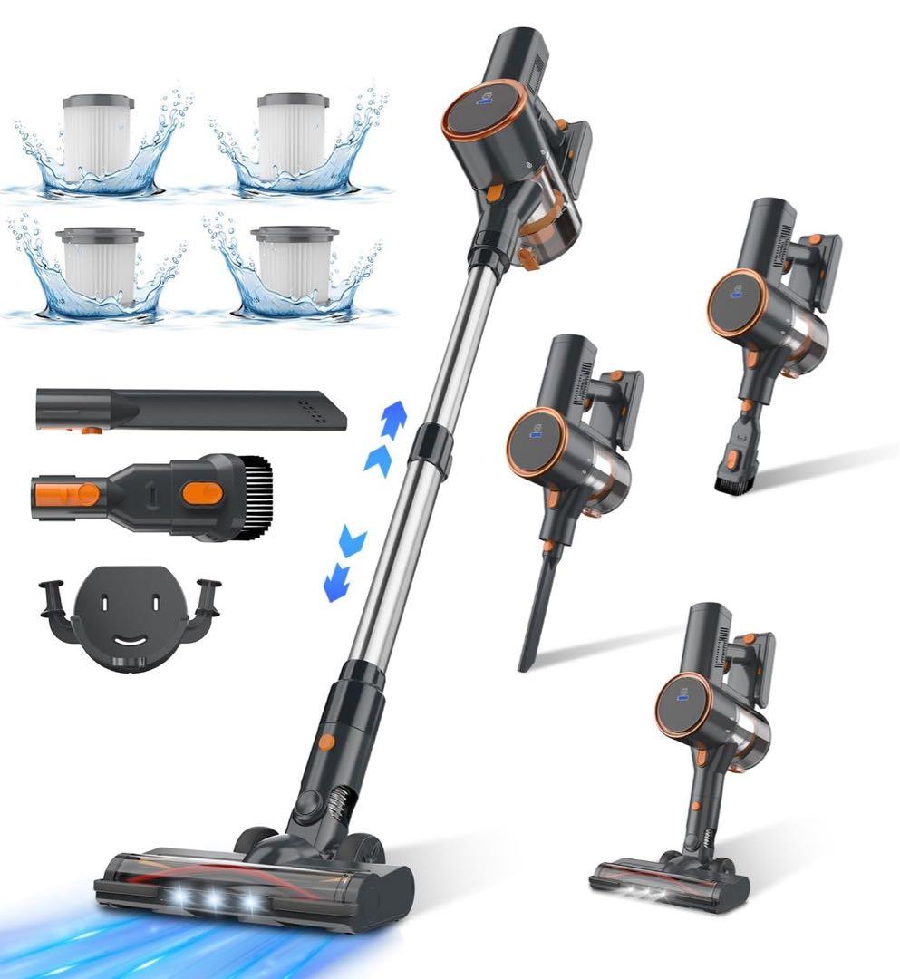 新品⭐️掃除機 コードレス45000pa強力吸引 コードレス掃除機 2way