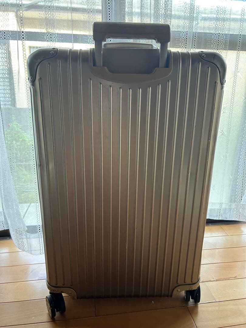 RIMOWA リモア トーパス シルバー スーツケース 82L