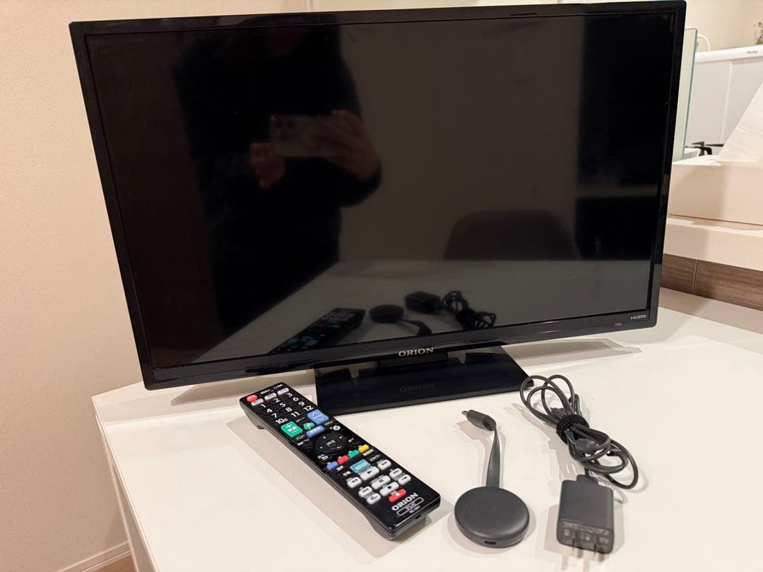 【Chromcast付き】テレビORION 24インチ