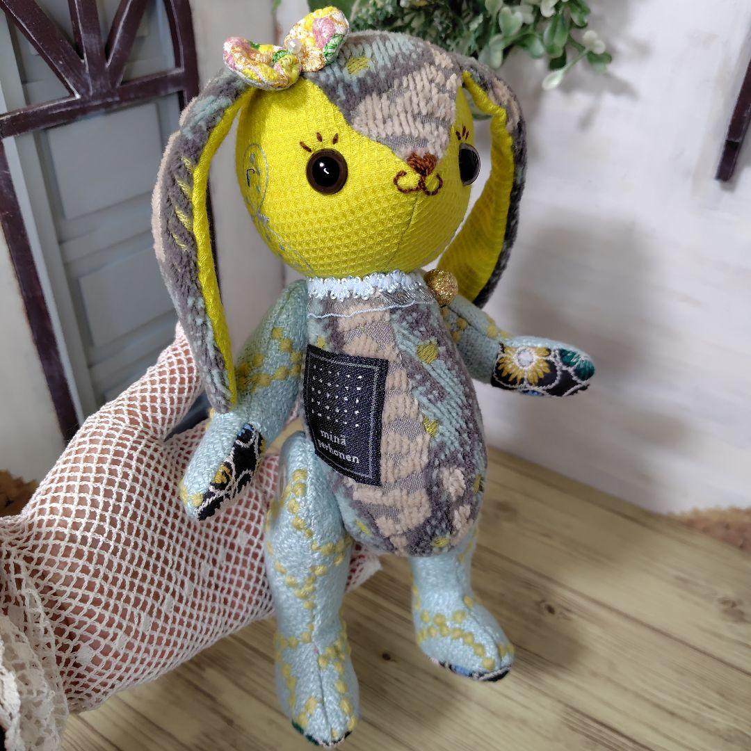 ミナペルホネン＊ハンドメイド＊ぬいぐるみ＊ウサコ＊②