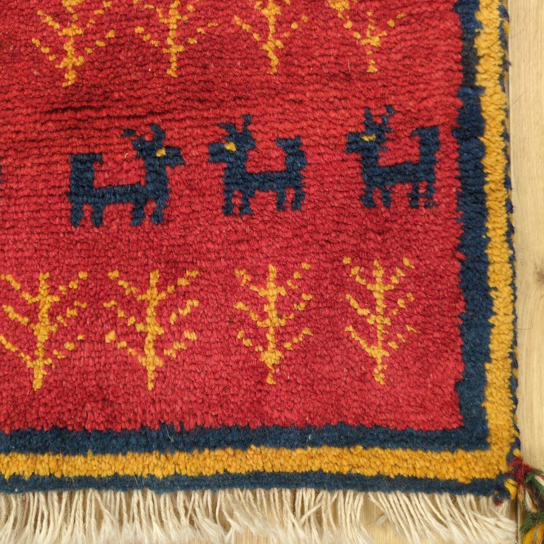 ペルシャ絨毯　ギャッベ　新品 70x50 cm Persia Gabbeh