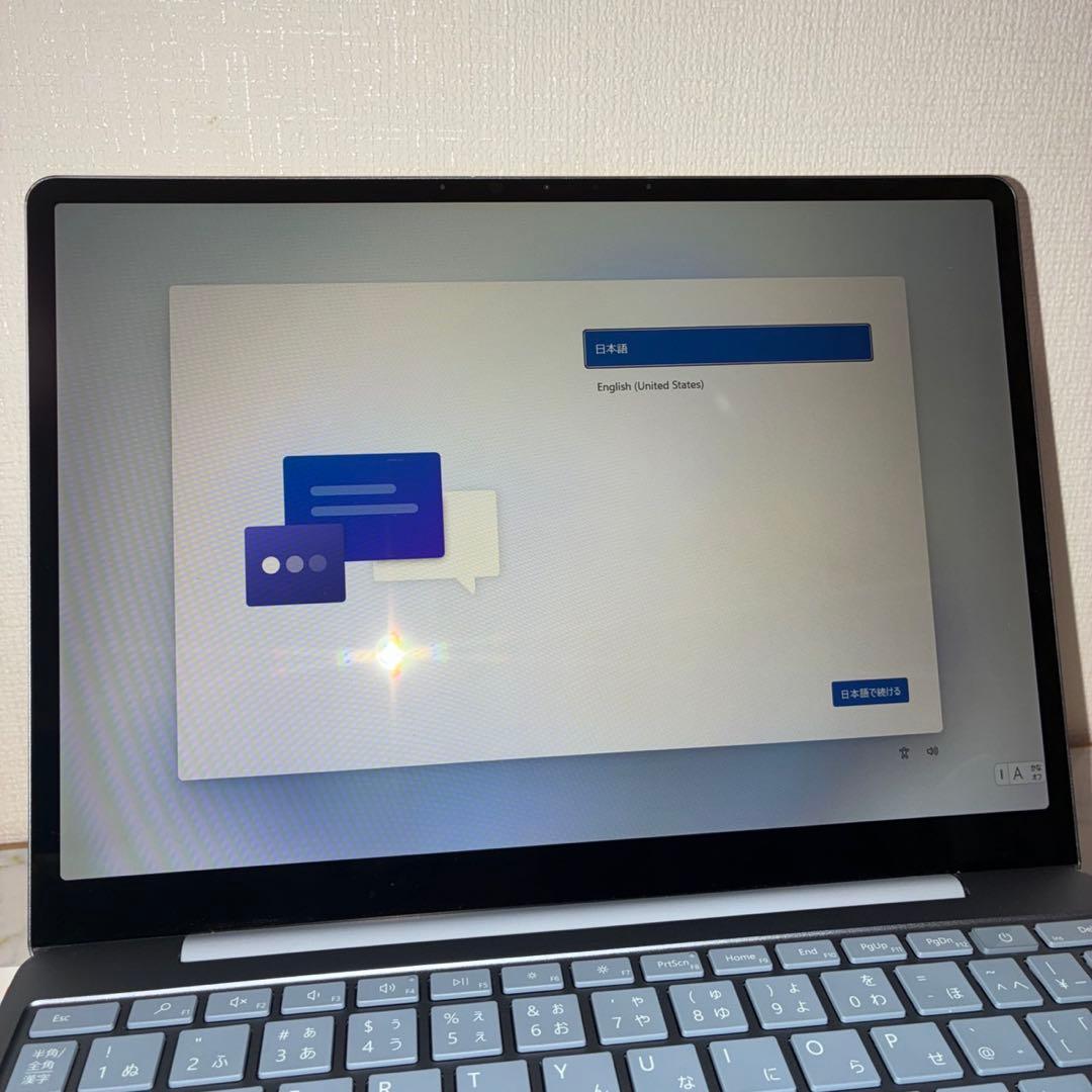 美品Surface Laptop Go 2 i5/8G/128G アイスブルー