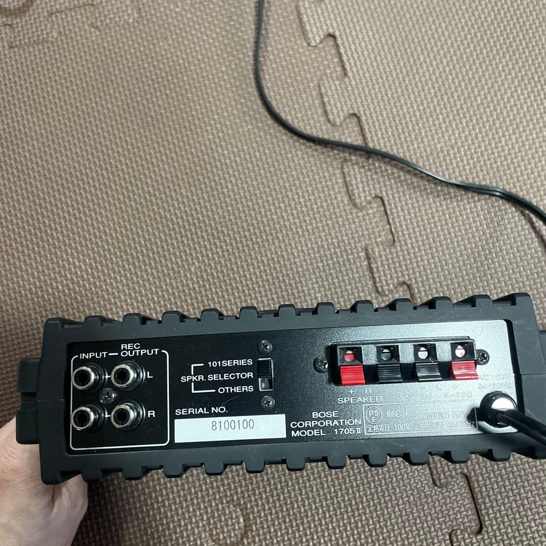 BOSE 1705II パワーアンプ ボーズ オーディオ