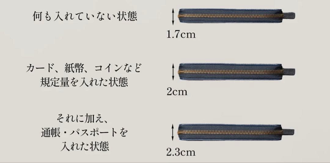 新品　未使用　Panino Vachetta 長財布 黒　incroci