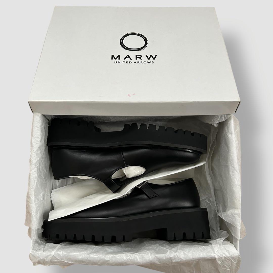未使用✨MARW UNITED ARROWS Tストラップローファー 23.5