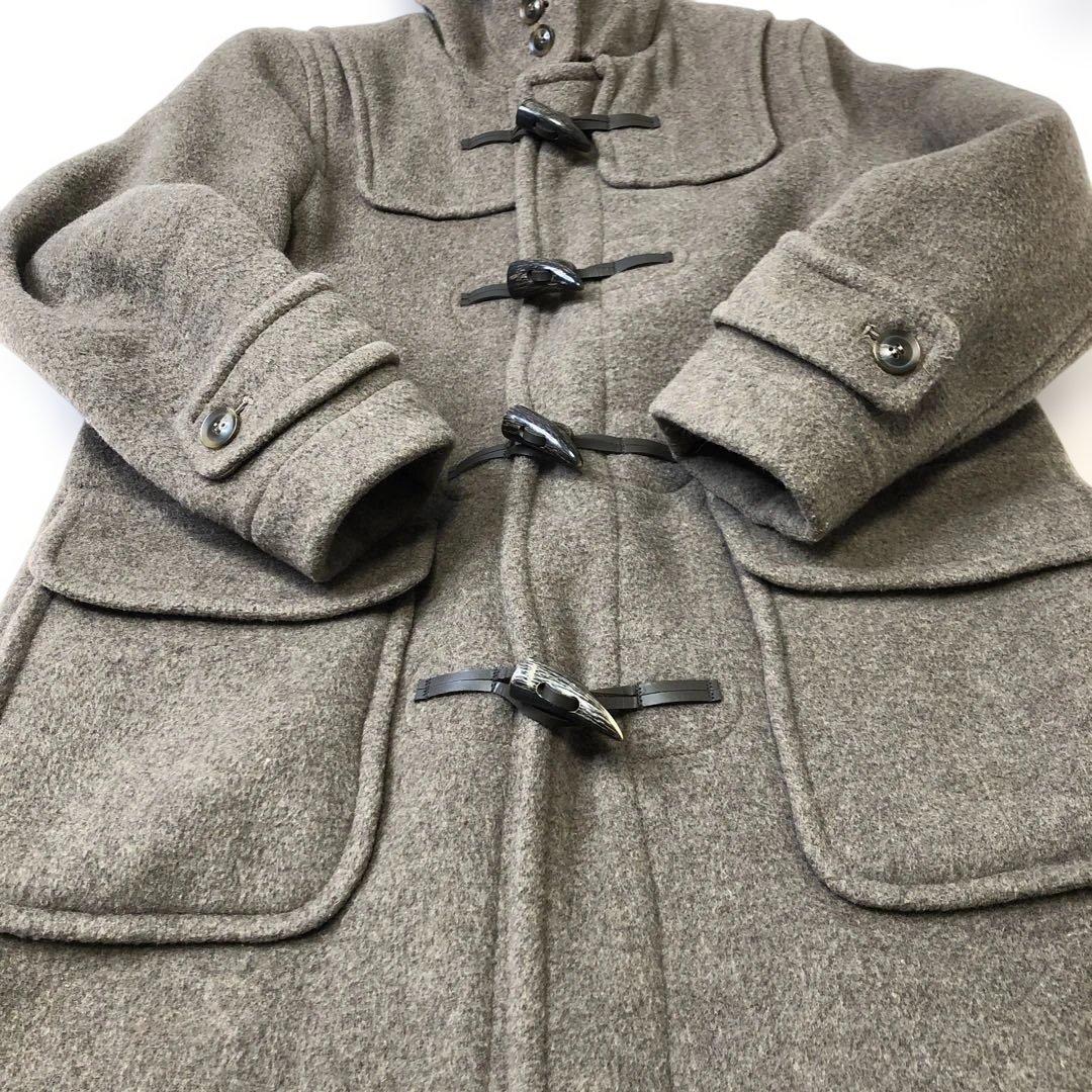 【美品】英国製 ロンドントラディッション×シップス ダッフルコート M ロング丈