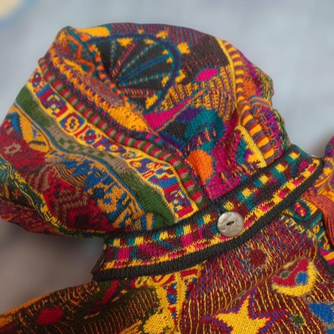 美品 激レア 希少 coogi クージー 3D knit ウール オーストラリア
