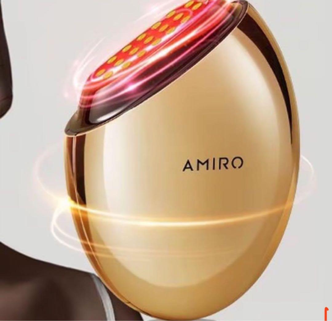 【早い物勝ち】AMIRO 最新スタンプ式RF美顔器 EMS 搭載 S1おまけ付き