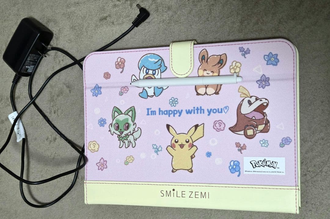 スマイルゼミ 2025 タブレット4 ポケモンカバー Android